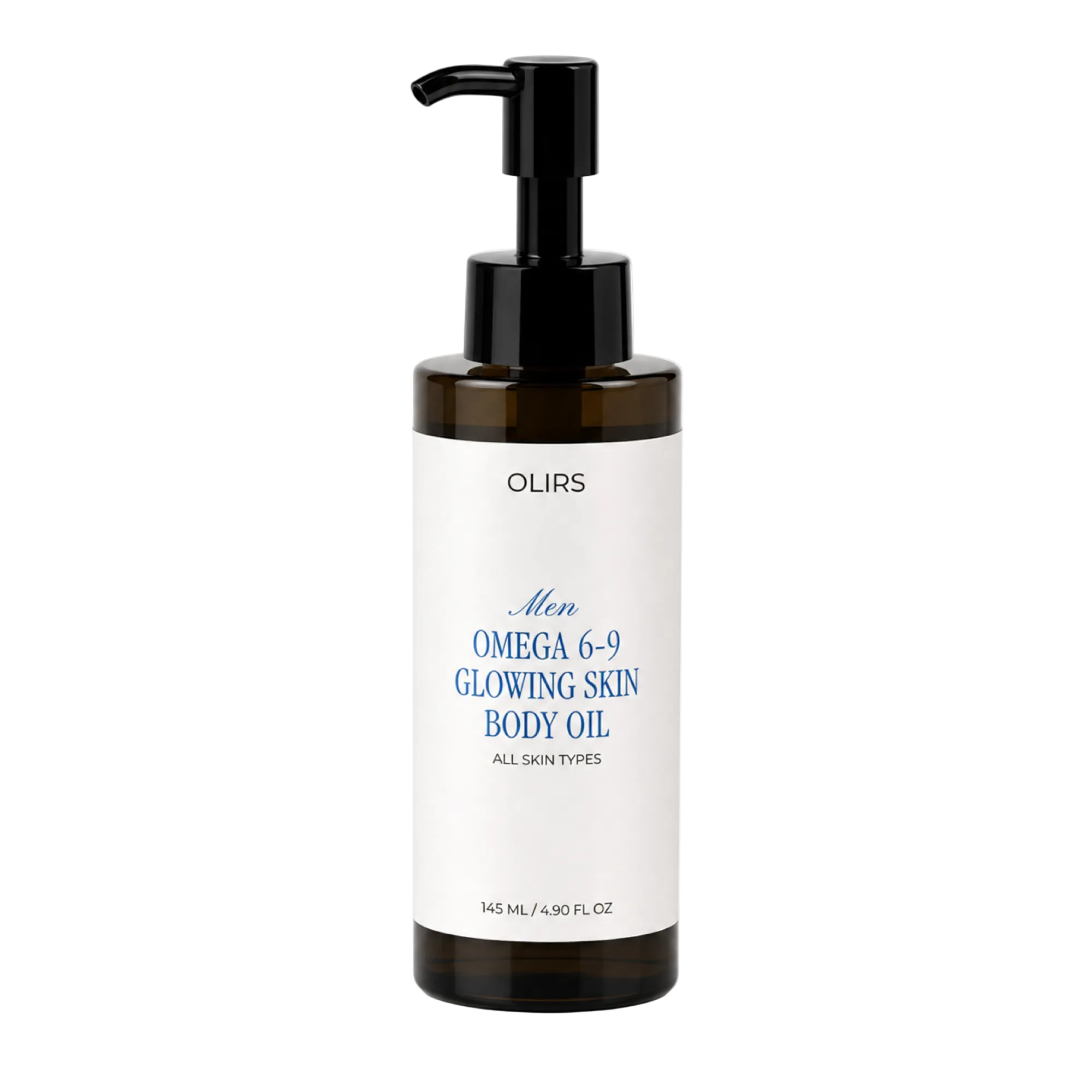 Omega 6-9 Glowing Skin Body Oil - Catalogue Product Photo | OLIRS Men's Skincare