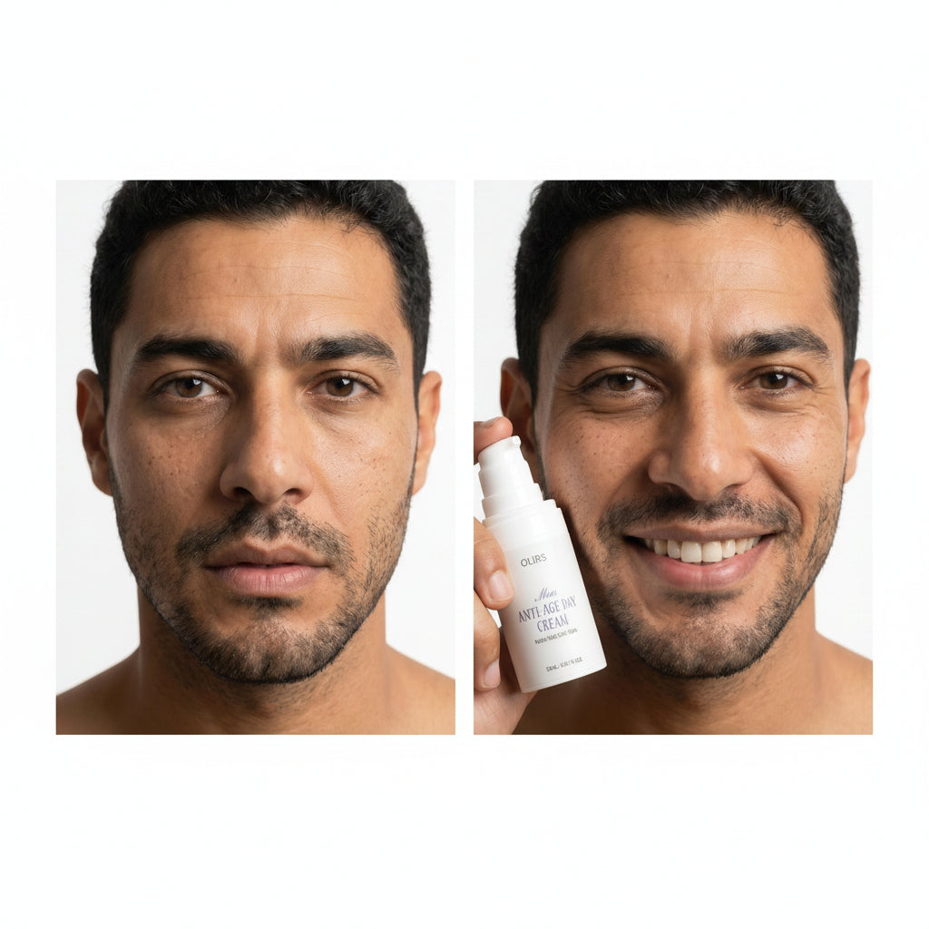 Anti-Age Day Cream - Problem Solution | OLIRS Men's Skincare